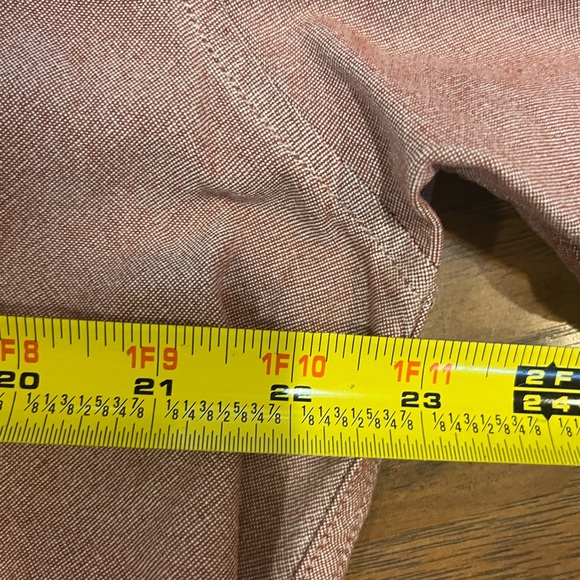 Tommy Bahama silk shirt men’s Large pink red button down short sleeve comfort - Picture 7 of 11